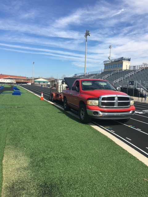 Hardin Valley High School Football Field Cleaning